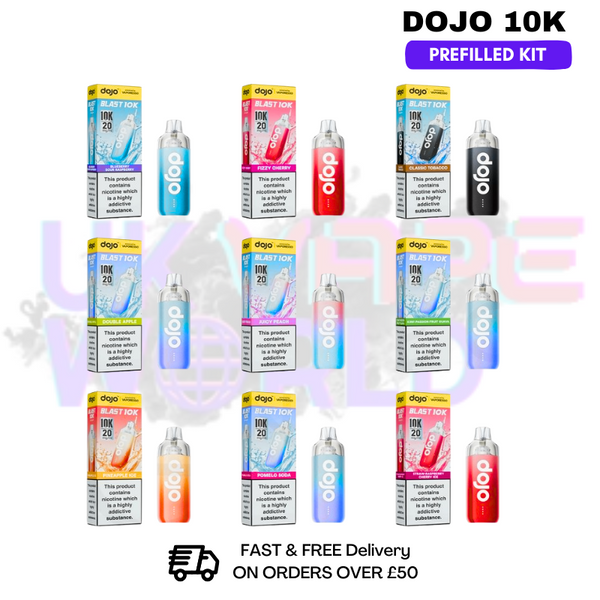 Dojo Blast 10K Puff 10,000 Prefilled Pod Kit