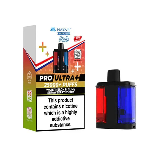 Hayati Pro Ultra Plus 25k Prefilled Pods - Box of 5