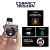 Compact Design Nano 4 Word-Pop Blue Vape Kit