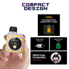 Size Of Vaporesso Xros Nano 4 Yellow Kit 