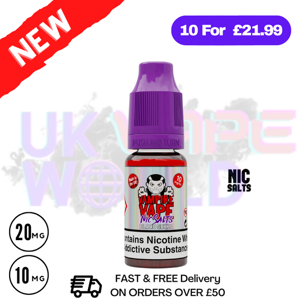 Vampire Vape Blood Sukka 10ml Nic Salt