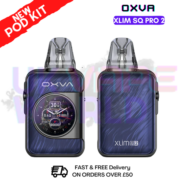 Oxva Xlim SQ Pro 2 Pod Kit + FREE Nic Salt - Only £22.99