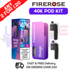 Shop Blue Raspberry Firerose SlideGo 40K Prefilled Pod Kit - UK Vape World