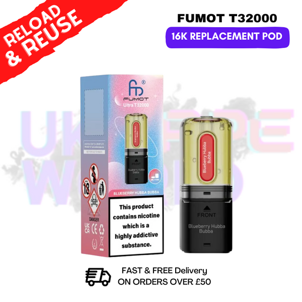 Fumot T32K RandM T32000 REPLACEMENT PODS