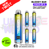 Blue Razz Bear Bloody Bar Crystal 10K Puff Pack Of 5