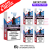 Hayati 25K Blue Razz Cherry Replacement Pods Box Of 5 - ukvapeworld