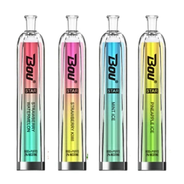 buy Bou Star 600 Disposable Vape Puff Bar at Wolfvapes.co.uk