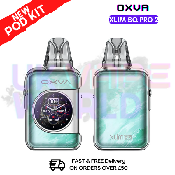 Oxva Xlim SQ Pro 2 Pod Kit + FREE Nic Salt - Only £22.99