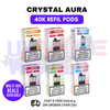 Shop Crystal AURA 40K Replacement Pods Refils - £6.79