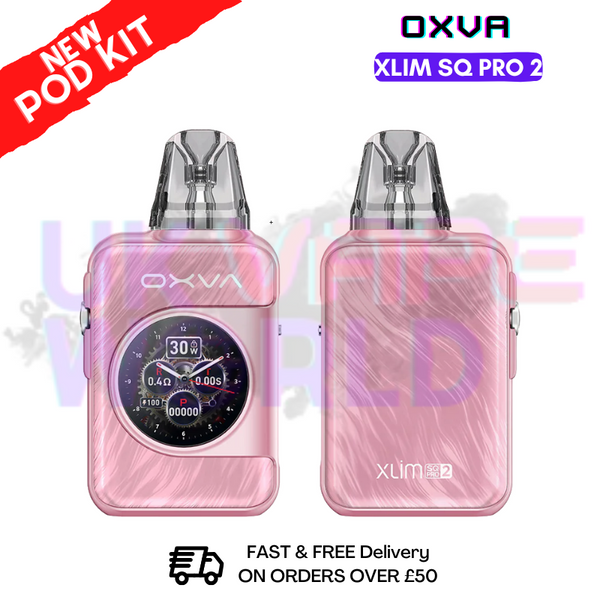 Oxva Xlim SQ Pro 2 Pod Kit + FREE Nic Salt - Only £22.99