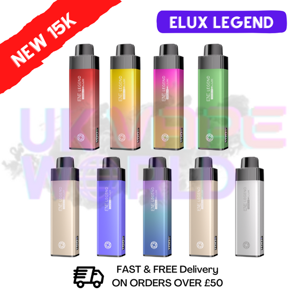 Shop Elux Legend 15K 15,000 Puff ENE Pod Kit - ONLY £7.99 - UK Vape World