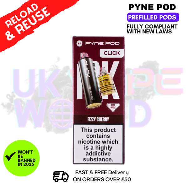 Fizzy Cherry Pyne Pod Click Replacement Pods