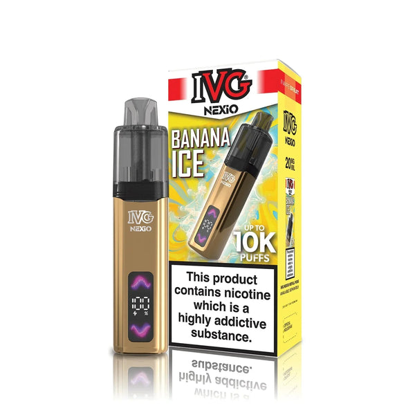 IVG Nexio 10k Pod Vape Kit Box of 5-option1