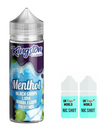 Kingston Menthol Black Grape Lime Bubblegum 100ml Shortfill With 2 Nicotine Shots | UK Vape World