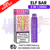 Shop Lemon Raspberry Elf Bar 1200 Puffs Prefilled Pod Kit - UK Vape World