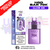 HQD 70K Glow Air 70000 Puff Bar Twist Pod Kit