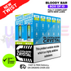 Shop Mr Blue Bloody Bar Crystal 10K Puff Box Of 10 - UK Vape World
