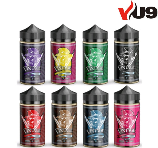 VINTAGE PREMIUM E-LIQUID 200ml E JUICE VAPE JUICE FLAVOUR OIL - UK VAPE WORLD