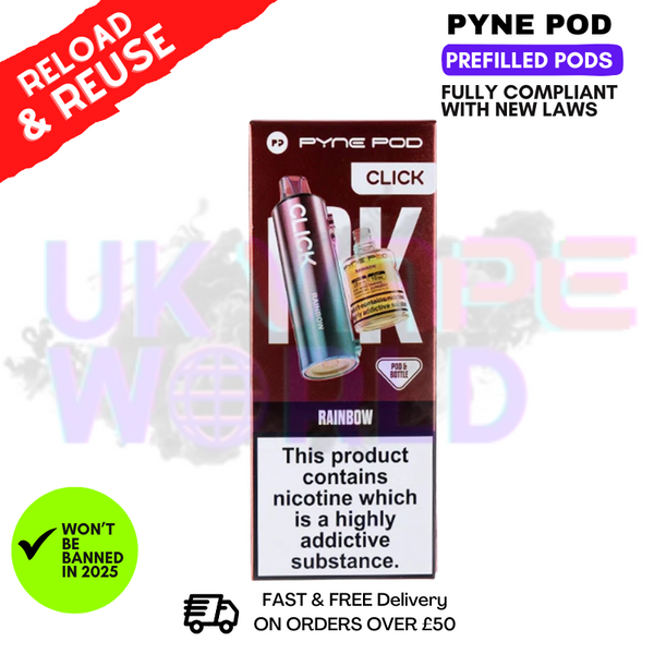 Rainbow Pyne Pod Click Replacement Pods