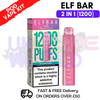 Shop Raspberry Peach Elf Bar 1200 Puffs Prefilled Pod Kit - UK Vape World
