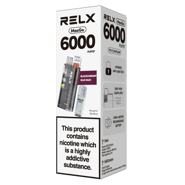 Relx MaxGo 6K Puff Vape Kit