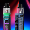 Matte Red Smok Rpm 100 Pod Kit + Free Nic Salt