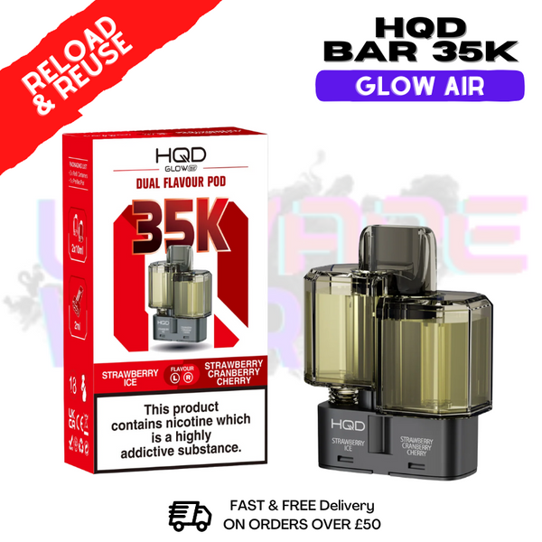 HQD 35K Glow Air Replacement Pods