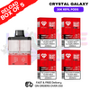 Strawberry Raspberry Lemon Crystal Galaxy 30K Replacement Pods Box Of 5