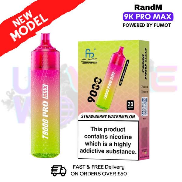 RandM Tornado 9000 Puff Pro Max 9K Prefilled Pod Kit