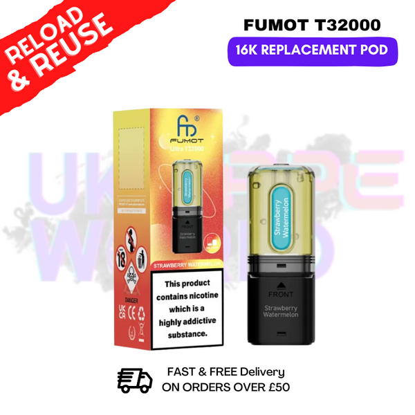 Fumot T32K RandM T32000 REPLACEMENT PODS