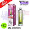 Bloody Bar Crystal Straw Water Bubble 10K Puff Pod Kit