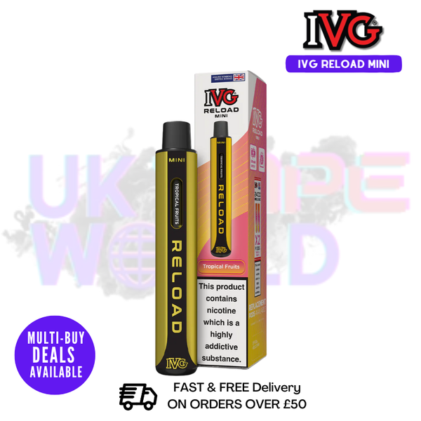 IVG Reload Mini 600 Puff Vape Pen Kit