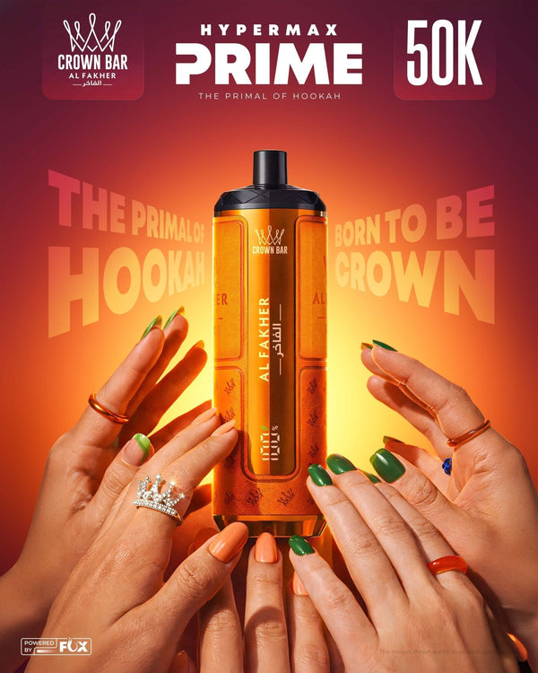 Al Fakher 50k Hypermax Prime Vape Kit Box of 5 - Al Fakher 50k Hypermax Prime Vape Kit Box of 5 - Direct Vape Wholesale