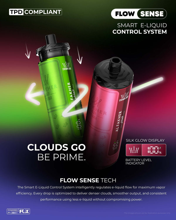 Al Fakher 50k Hypermax Prime Vape Kit Box of 5 - Al Fakher 50k Hypermax Prime Vape Kit Box of 5 - Direct Vape Wholesale