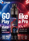 ZMR Go Pro 10k Vape Kit Box of 5 - ZMR Go Pro 10k Vape Kit Box of 5 - Direct Vape Wholesale