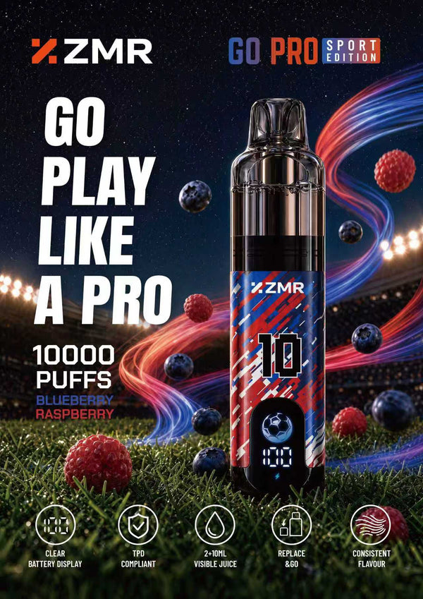 ZMR Go Pro 10k Vape Kit Box of 5 - ZMR Go Pro 10k Vape Kit Box of 5 - Direct Vape Wholesale